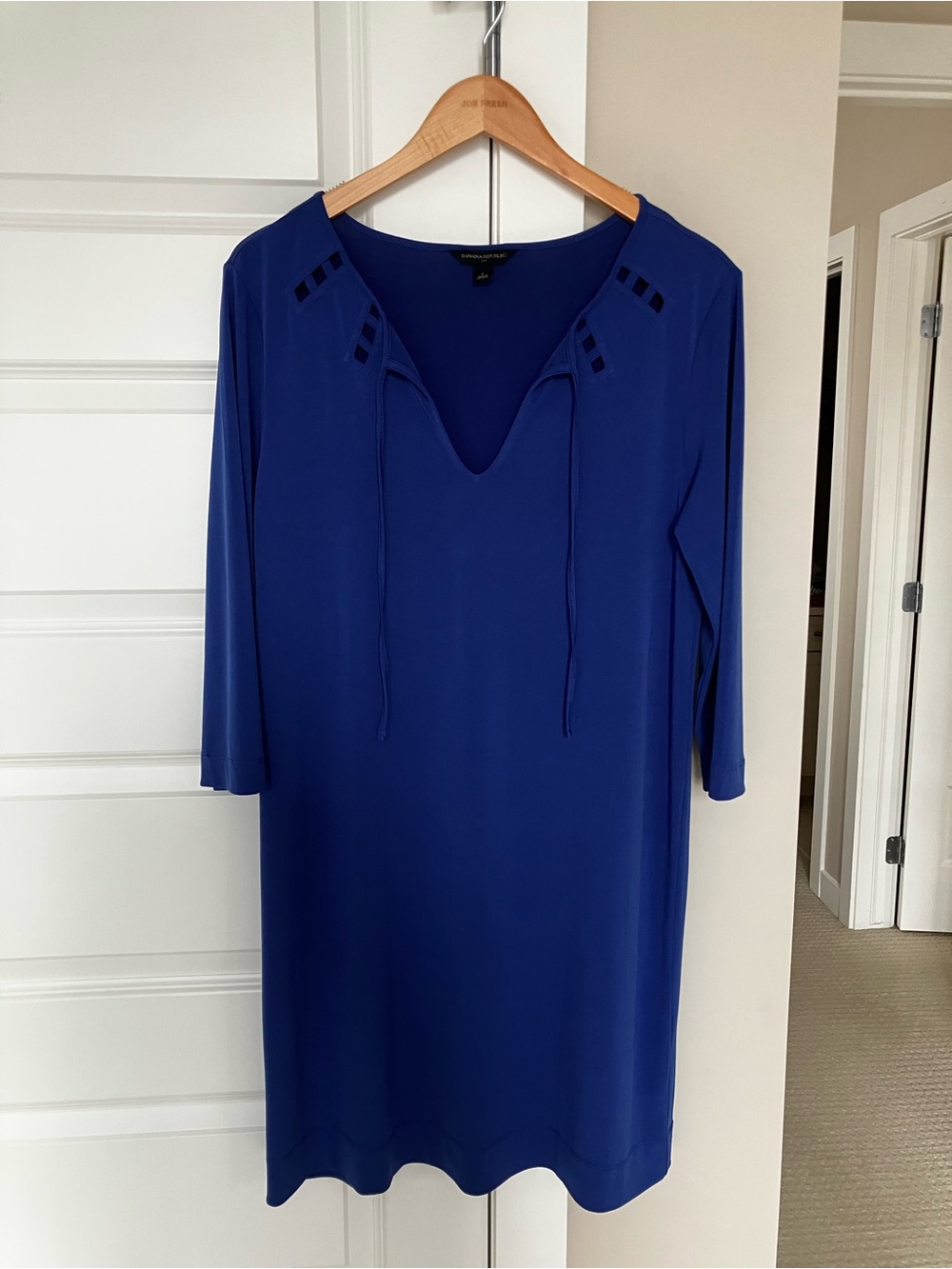 Banana Republic Royal Blue Midi Dress